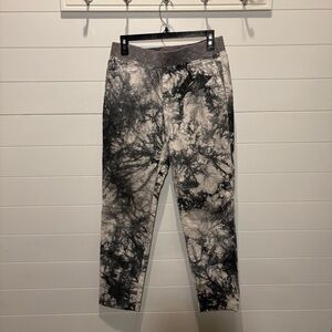 Cabi Gray Tie-Dye Jogger Pants